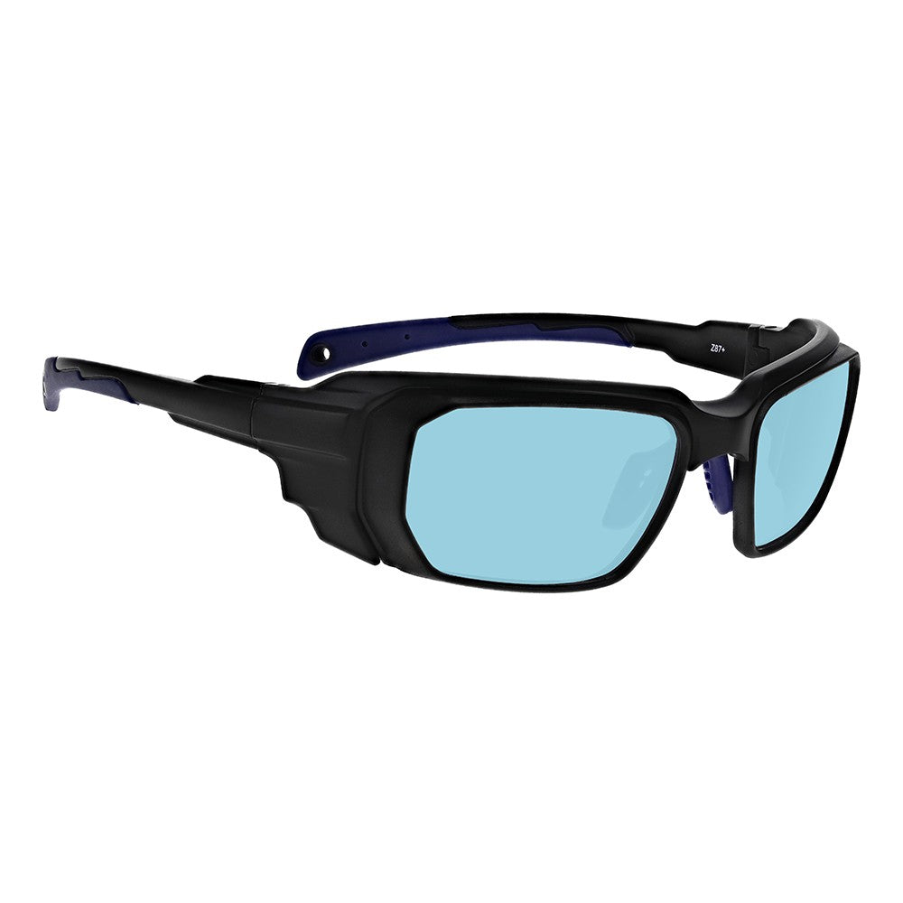 Phillips Safety YAG, Alexandrite Diode, Holmium (BGKG filter) Laser Safety Glasses in 16001 Black