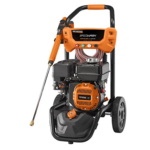 Generac 7122 SpeedWash, 3200 PSI, Orange