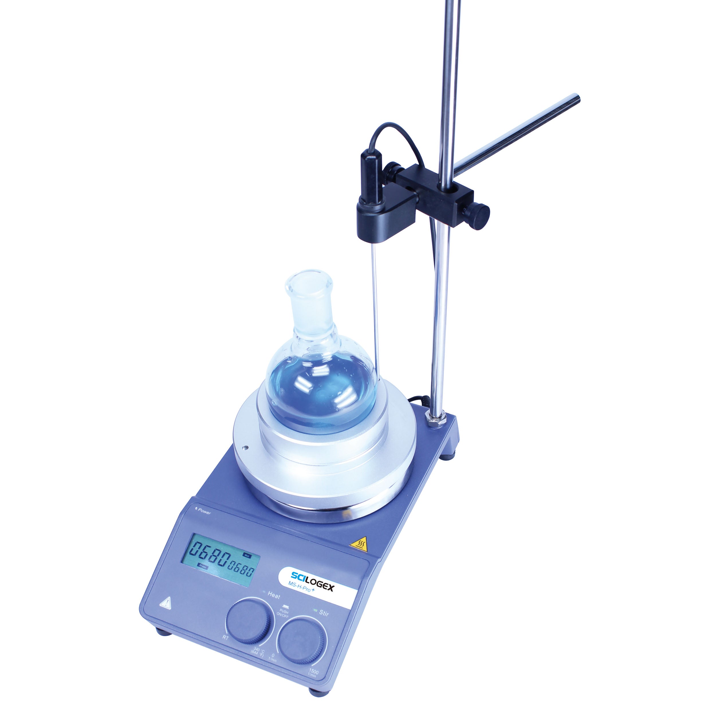 Scilogex SCI340-Pro Circular-top LCD Digital Hotplate Stirrer (340ºC Max.)