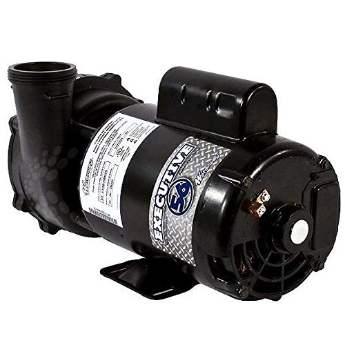 Waterway Executive 56-Frame 3HP Single-Speed Spa Pump, 2in. Intake, 2in. Discharge, 230V 3711221-1D