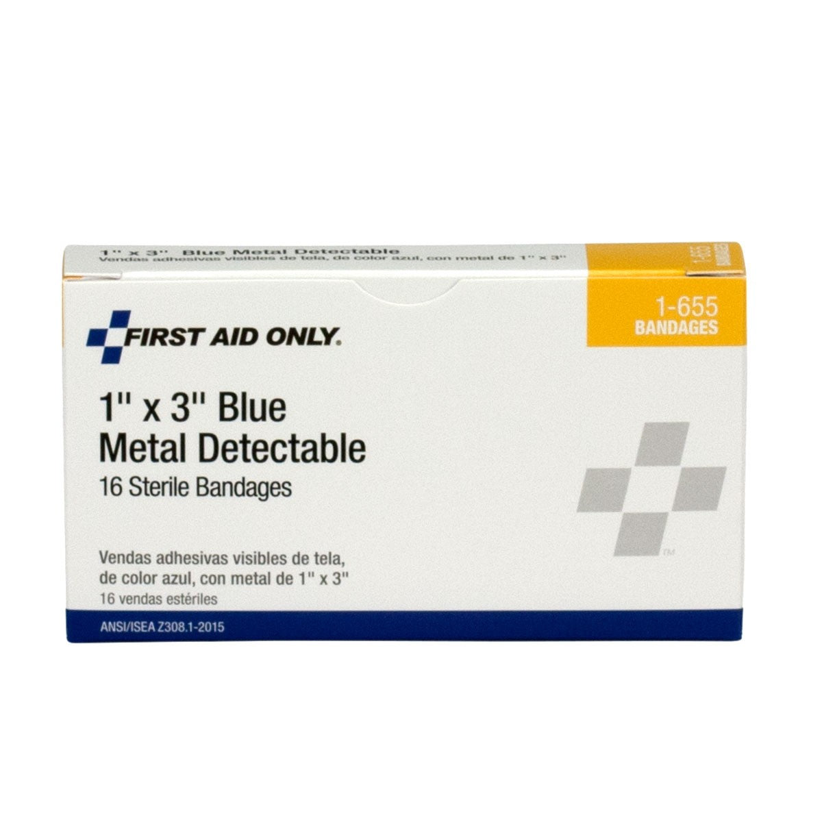 First Aid Only Blue Metal Detectable 1