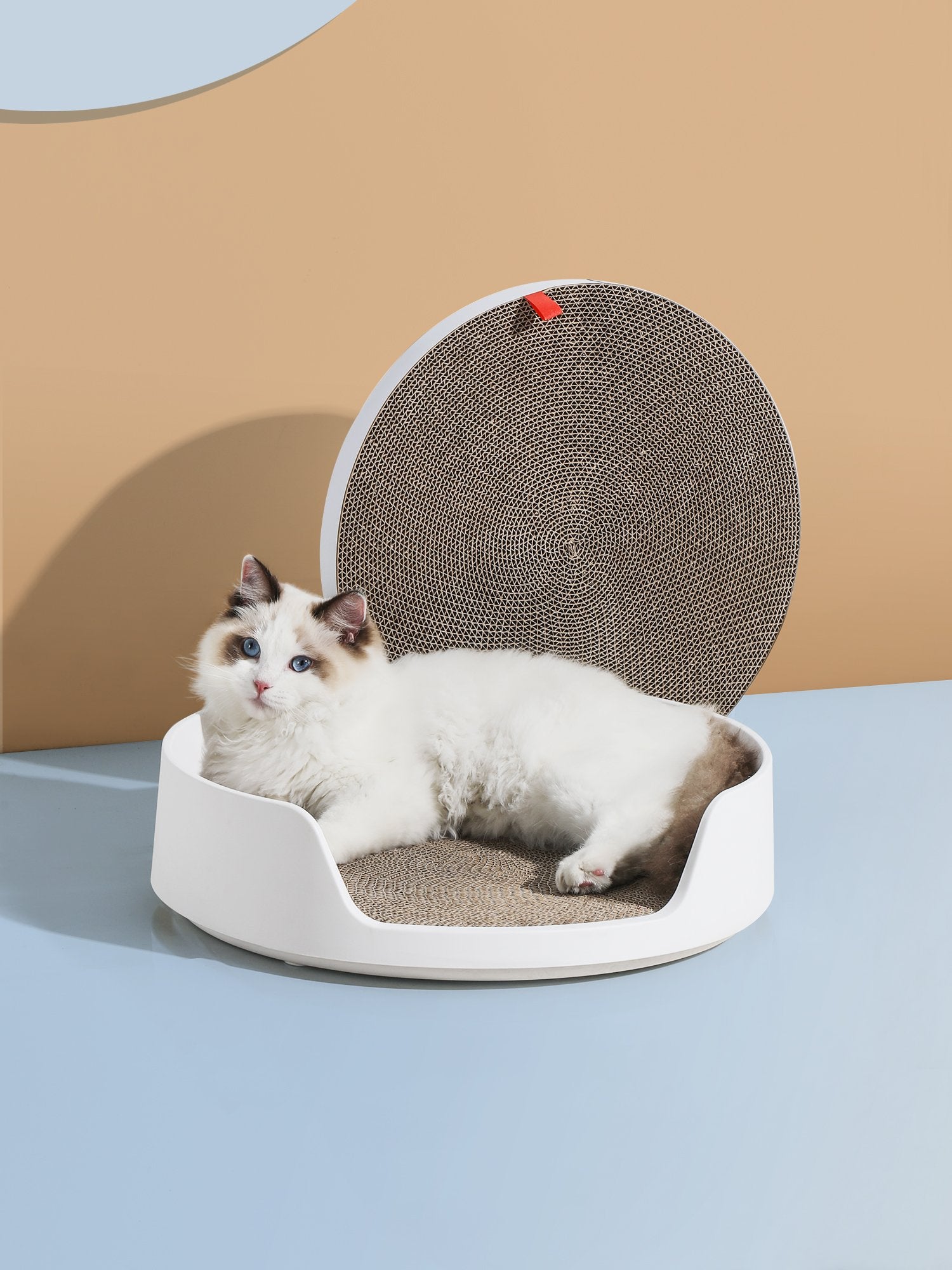 2-in-1 Castle Cat Litter Box