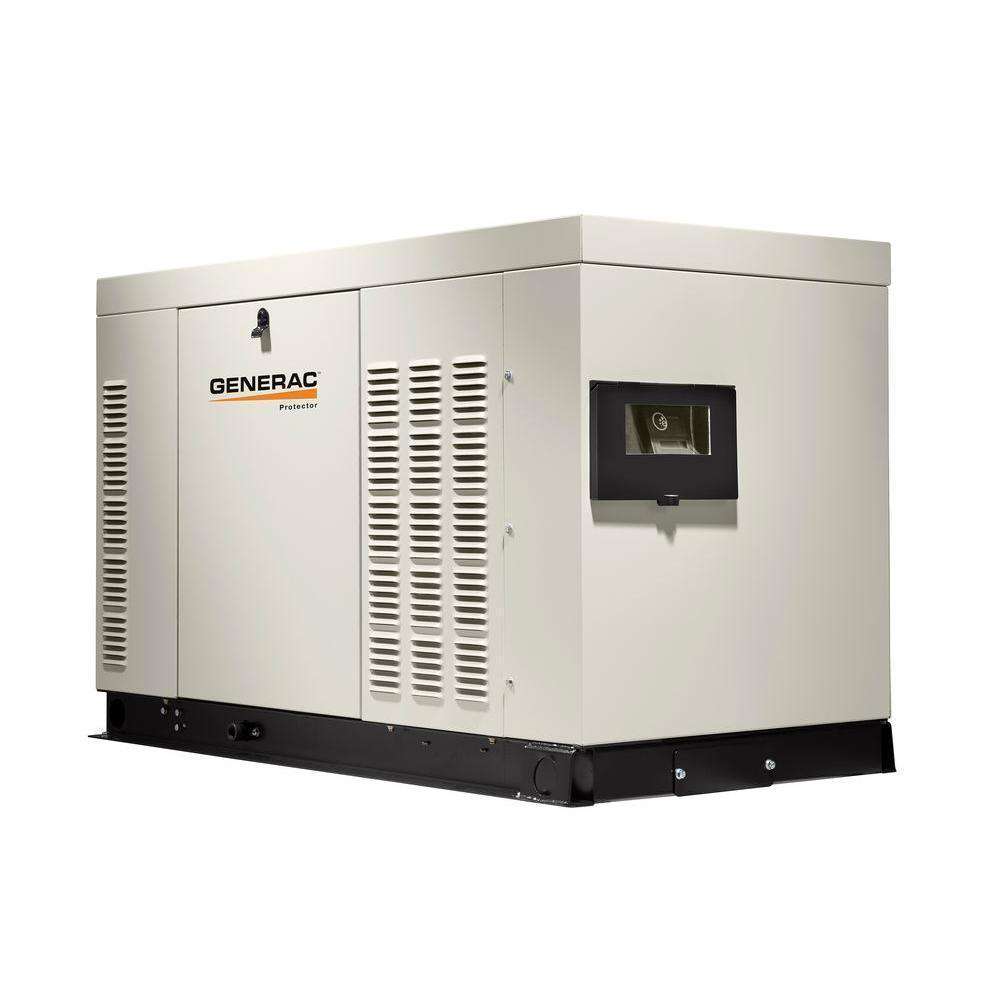Generac Protector 45kW RG04524ANAX Liquid Cooled 1 Phase 120/240V LP/NG Standby Generator New