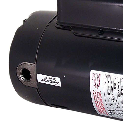 2.5 hp 3450rpm 56J Frame 230 Volts Swimming Pool Pump Motor - AO Smith Electric Motor # UST1252 (Ha