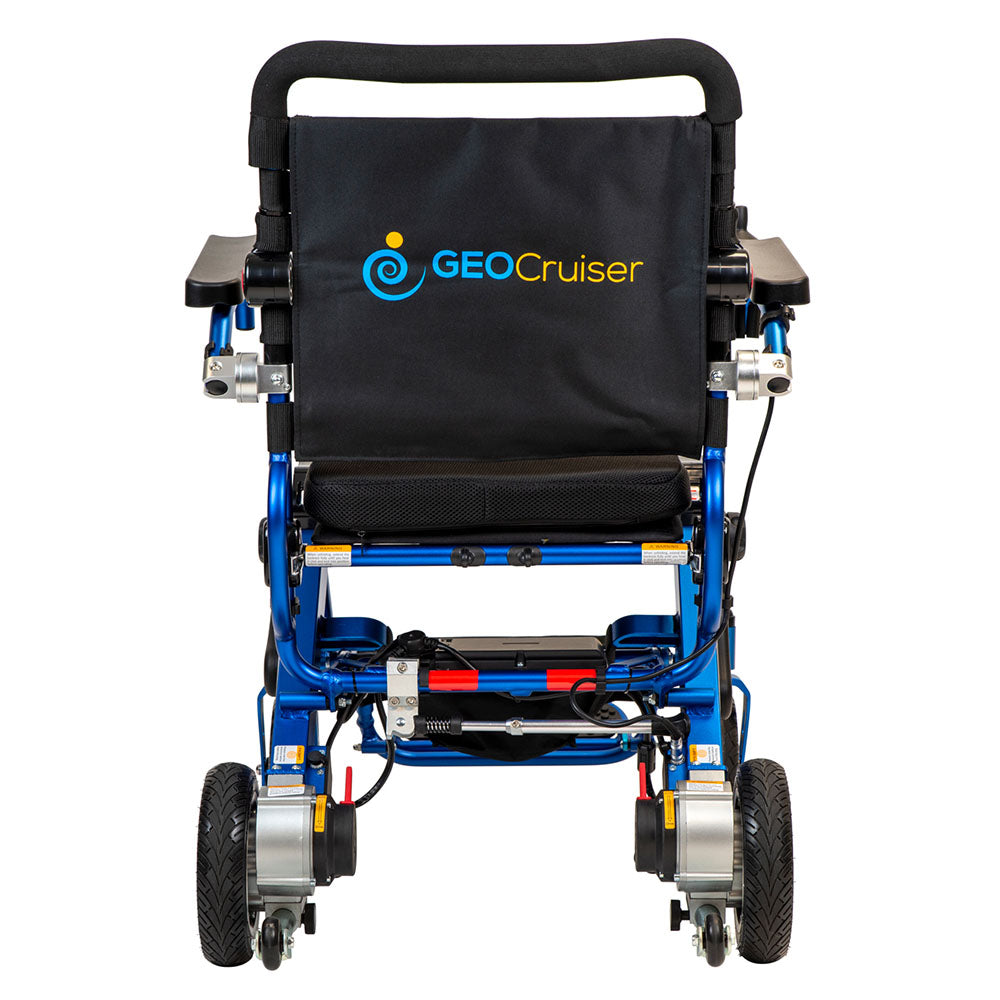 Geo Cruiser DX Lightweight Foldable Electric Wheelchair