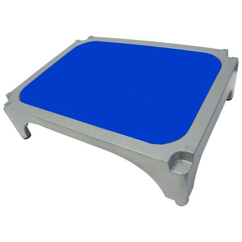 Imperial Surgical® OR-36363-02 Aluminum Stackable Step Stool with Dark Blue Mat - Pkg Qty 4