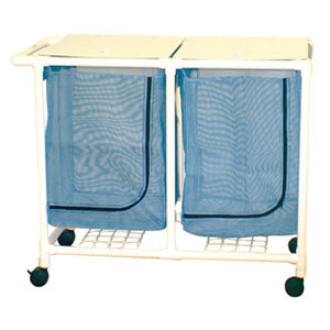 MJM Space Saving Double Bag Hamper