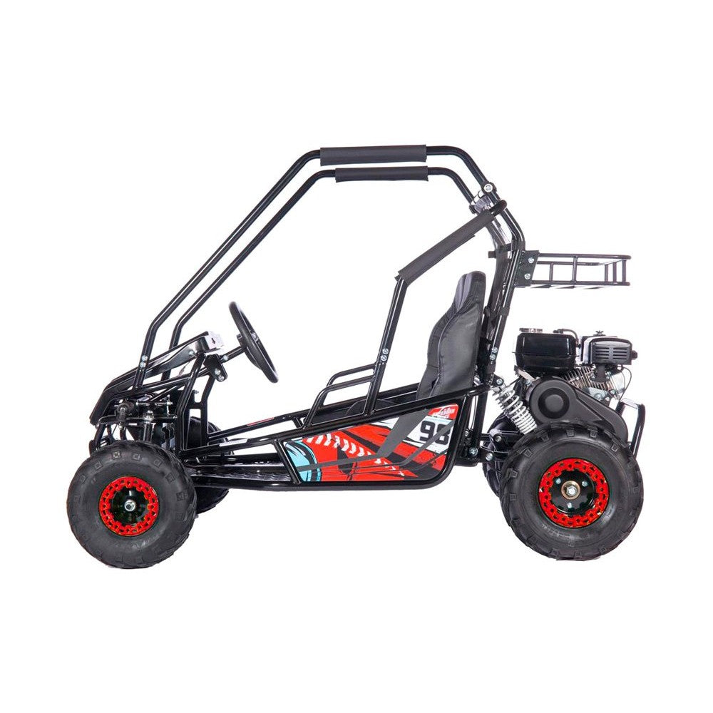MotoTec Mud Monster XL 212cc 2 Seat Go Kart Full Suspension