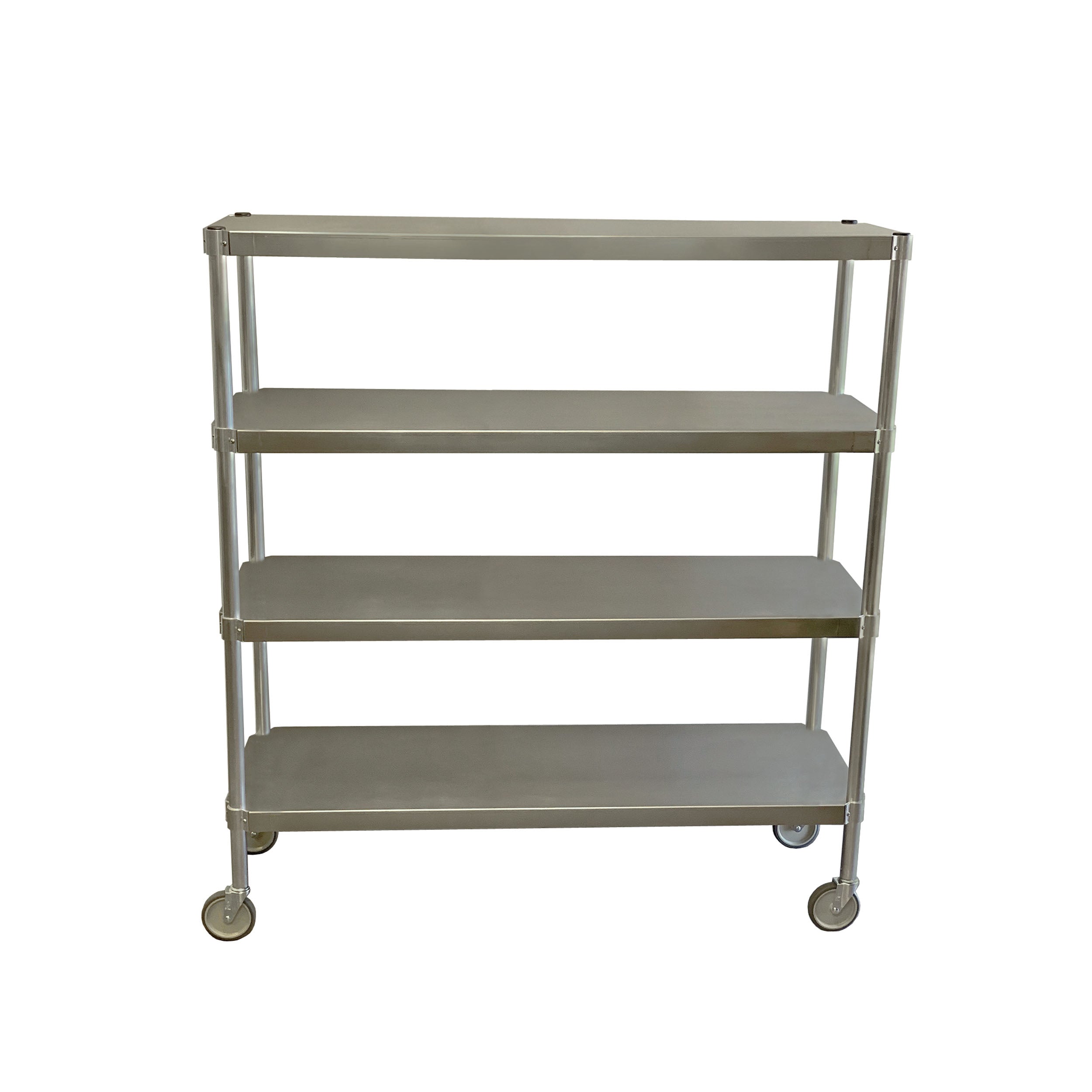 PVI Food Service Mobile Stainless Steel Shelving Unit