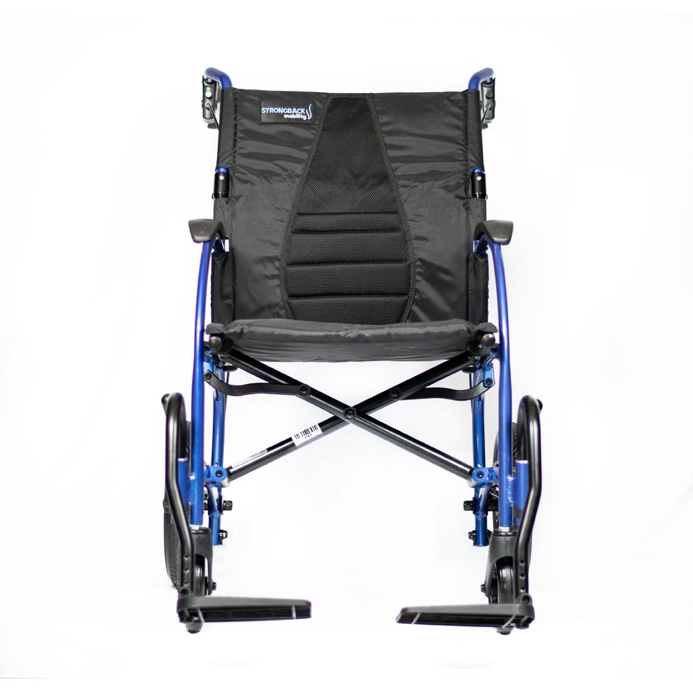Strongback Mobility Excursion 12 Transport Wheelchair with Attendant Brakes