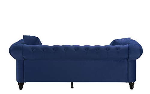 Divano Roma Classic Sofas, Large, Blue
