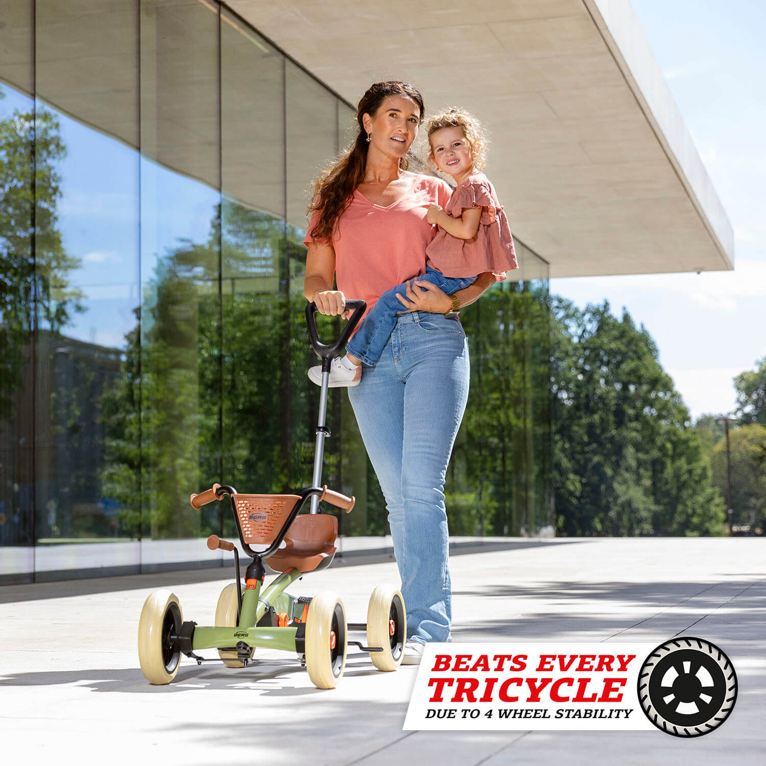 BERG Buzzy Retro 2-In-1 Pedal Kart