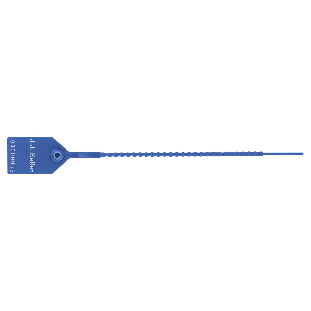 JJ Keller Heavy-Duty Pull-Tight Plastic Security Seal (Pack of 1000)