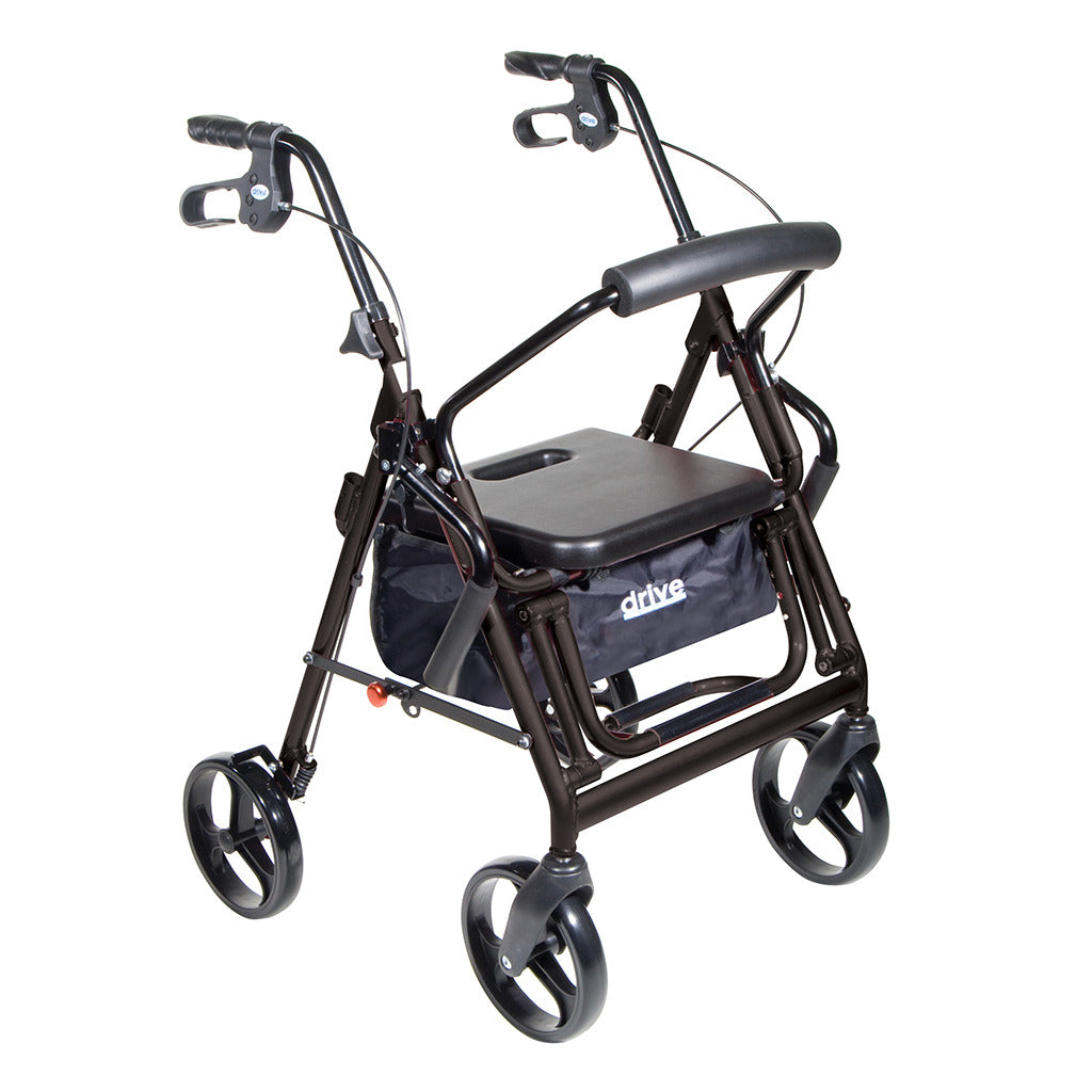 Drive Medical Duet Rollator/Transport Chair with 8
