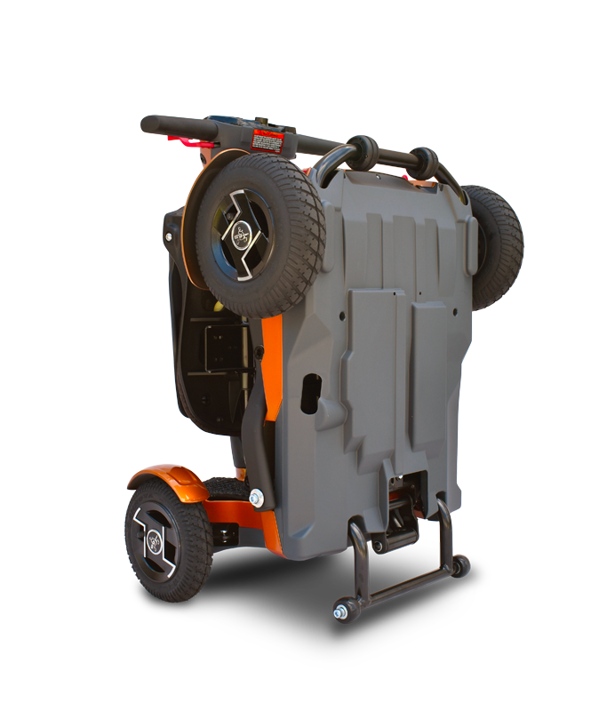 EV Rider Teqno AF S26 Automatic Folding Mobility Scooter Gold New