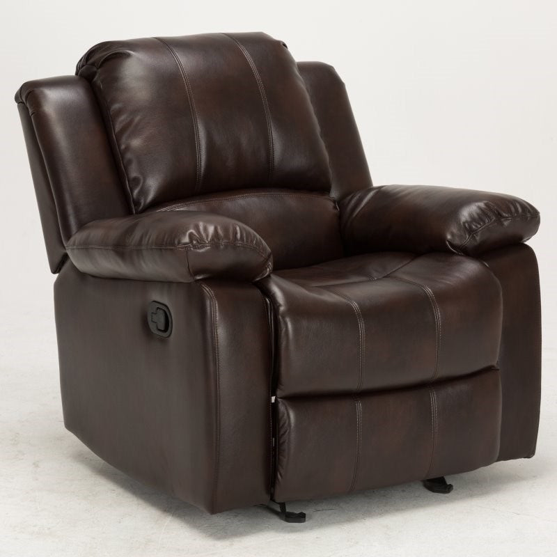Comfort Pointe Clifton Navy Blue Leather Gel Recliner