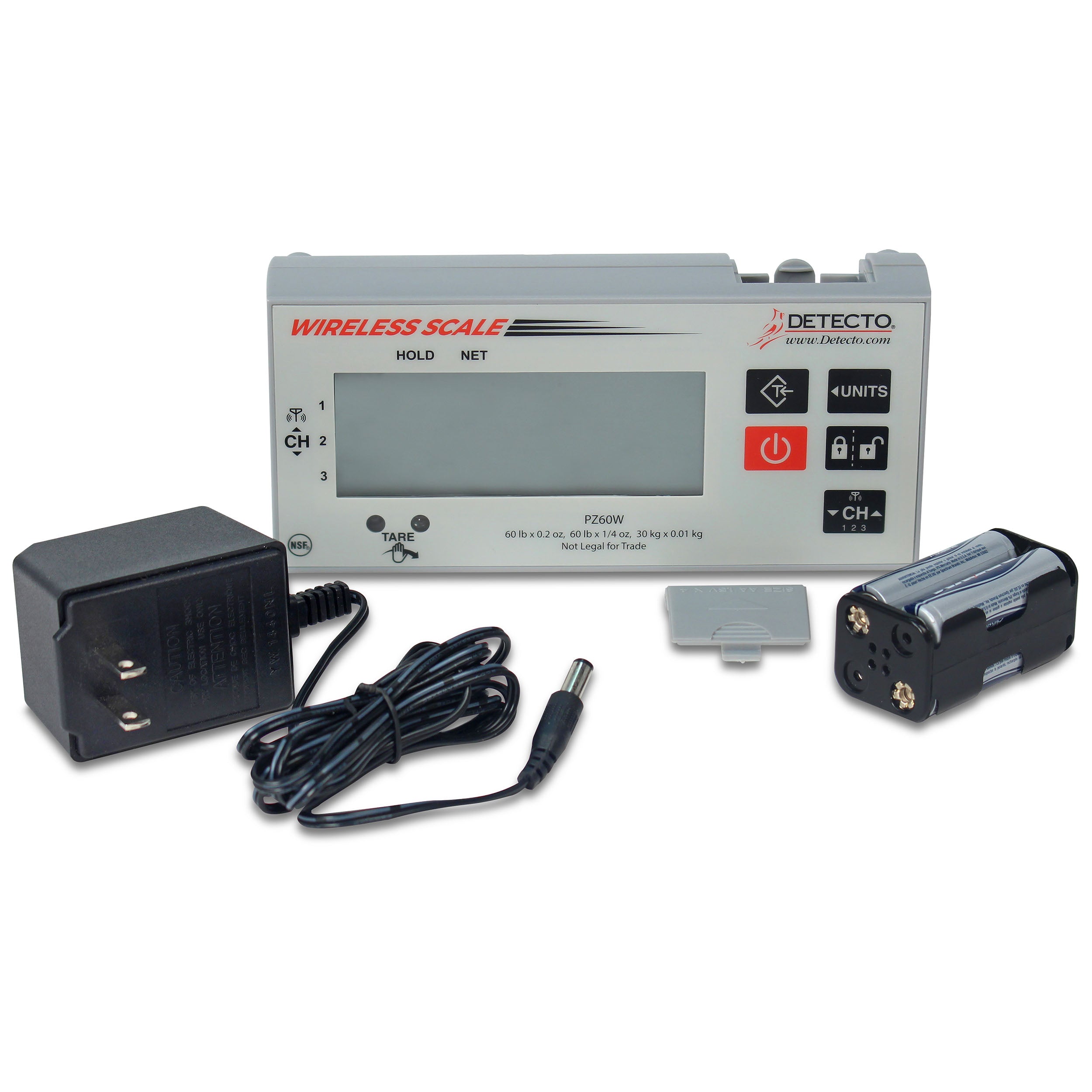 Detecto PZ Series Wireless Digital Ingredient Scale