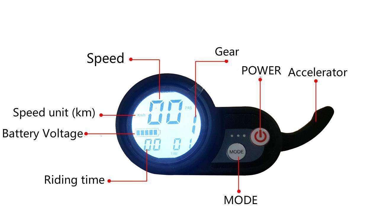 NanRobot D5+ 2.0 Foldable Lightweight 2000W 26ah 52V Electric Scooter Black New