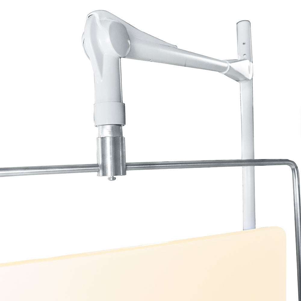 Phillips Safety Round Arm Overhead Lead Acrylic (0.5mmPbEq) Mobile Barrier with Lead Curtain