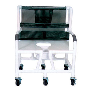 MJM Bariatric Shower Commode Chair
