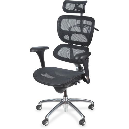 Balt MooreCo Butterfly Chair, 5-star Base - Chrome Black - 28