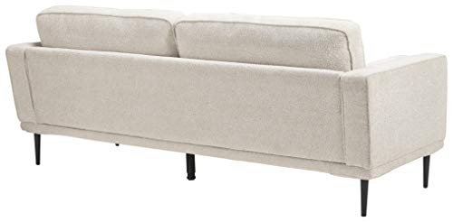 Signature Design by Ashley - Caladeron Mid-Centry Sofa, Off-White