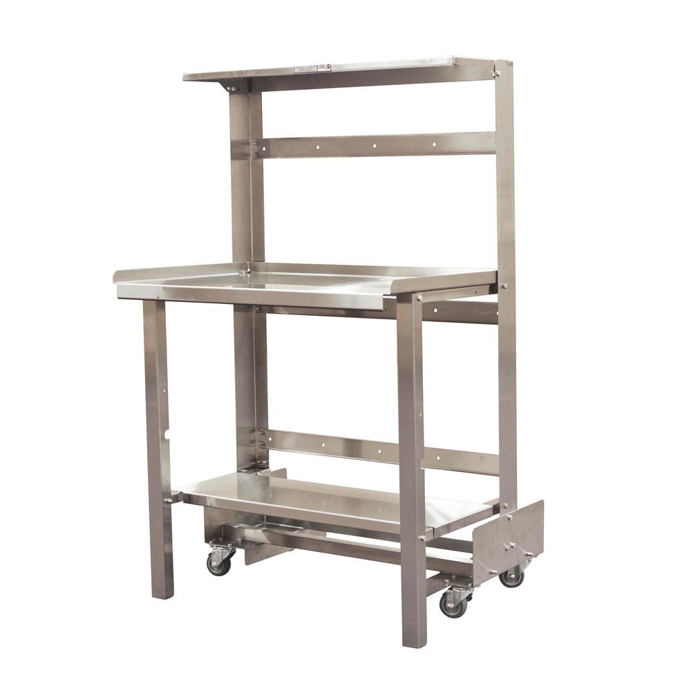 PVI Food Service Mobile Retractable Prep Station