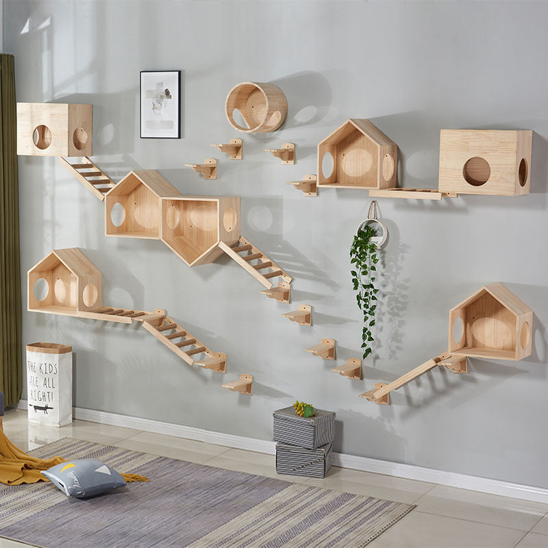 House Shaped Cat Wall
