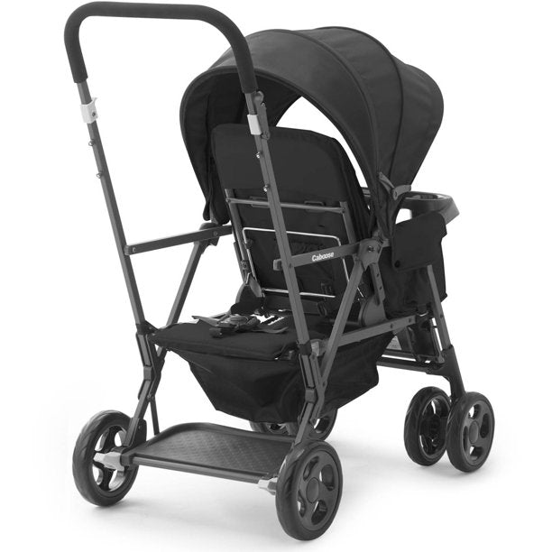 Joovy Caboose Too Sit And Stand Tandem Double Stroller Black New
