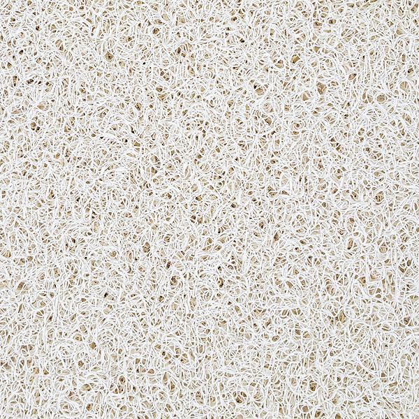 Vinyl Mesh Inlay Logo Mats 3' X 10' white