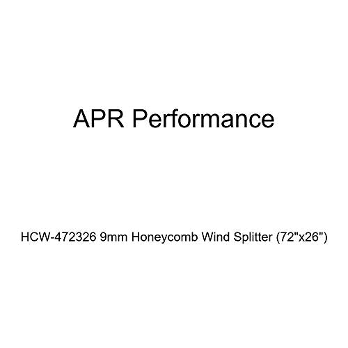 APR Performance HCW-472326 9mm Honeycomb Wind Splitter (72
