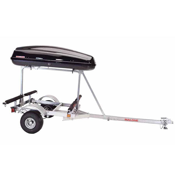 Malone LowMax 2 Kayak w/ Cargo Box Trailer Package