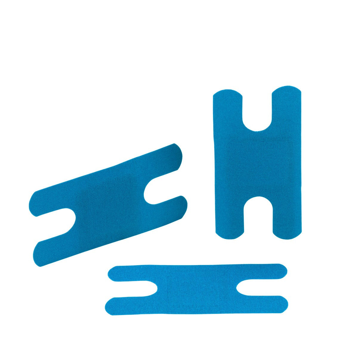 First Aid Only Blue Metal Detectable Fabric Knuckle Bandages, 1500 per Box (2 boxes)