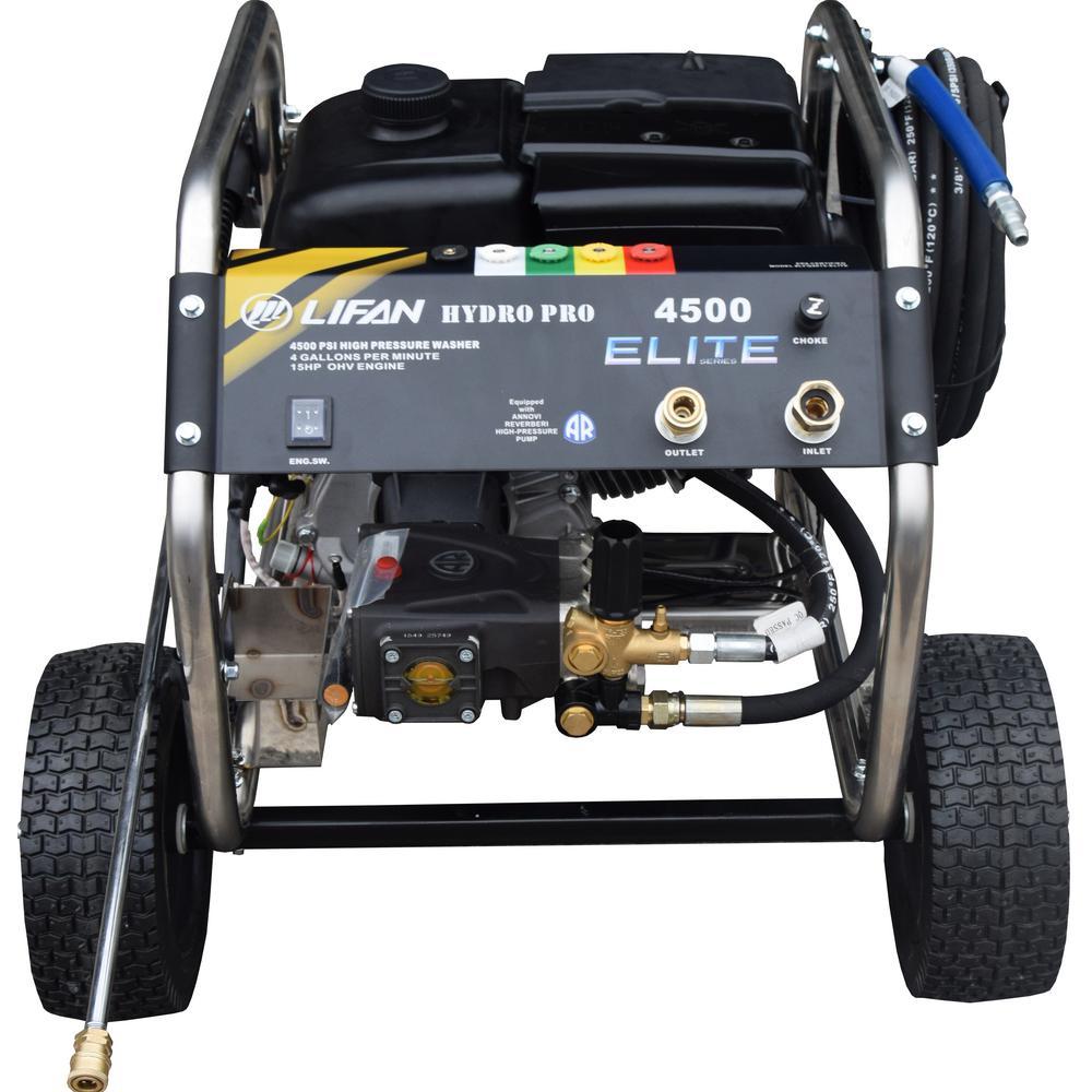 Lifan LFQ4515E-Elite Hydro Pro 4500 PSI 4 GPM Electric Start Pressure Washer New