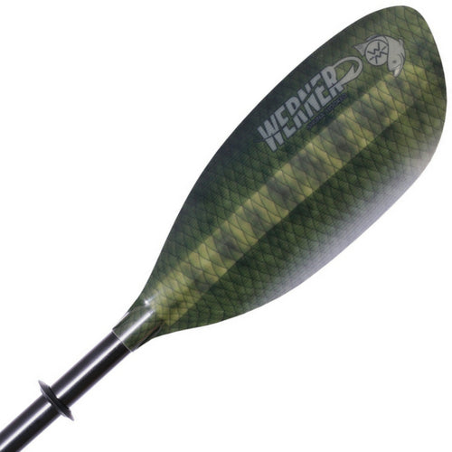 Werner Shuna Hooked Straight Shaft Fishing Kayak Paddle