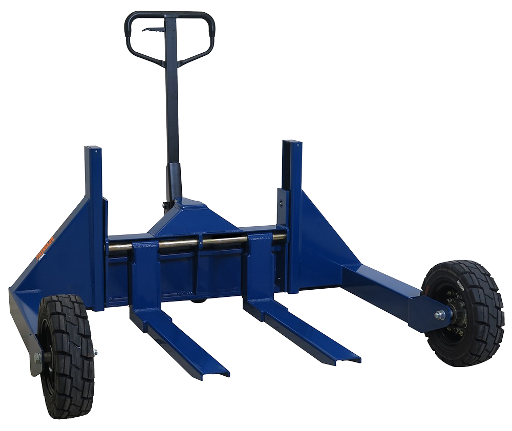 Wesco 274718 Advantage Pro Max All-Terrain Pallet Truck with 63 1/4