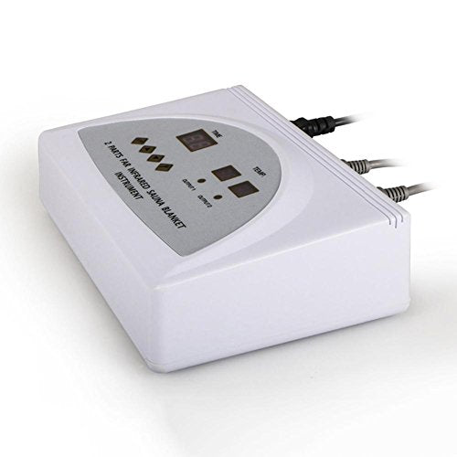 Binglinghua® Sauna Blanket Heating Automatic Sleep Weight Lose Detox Steam Blanket (gray)