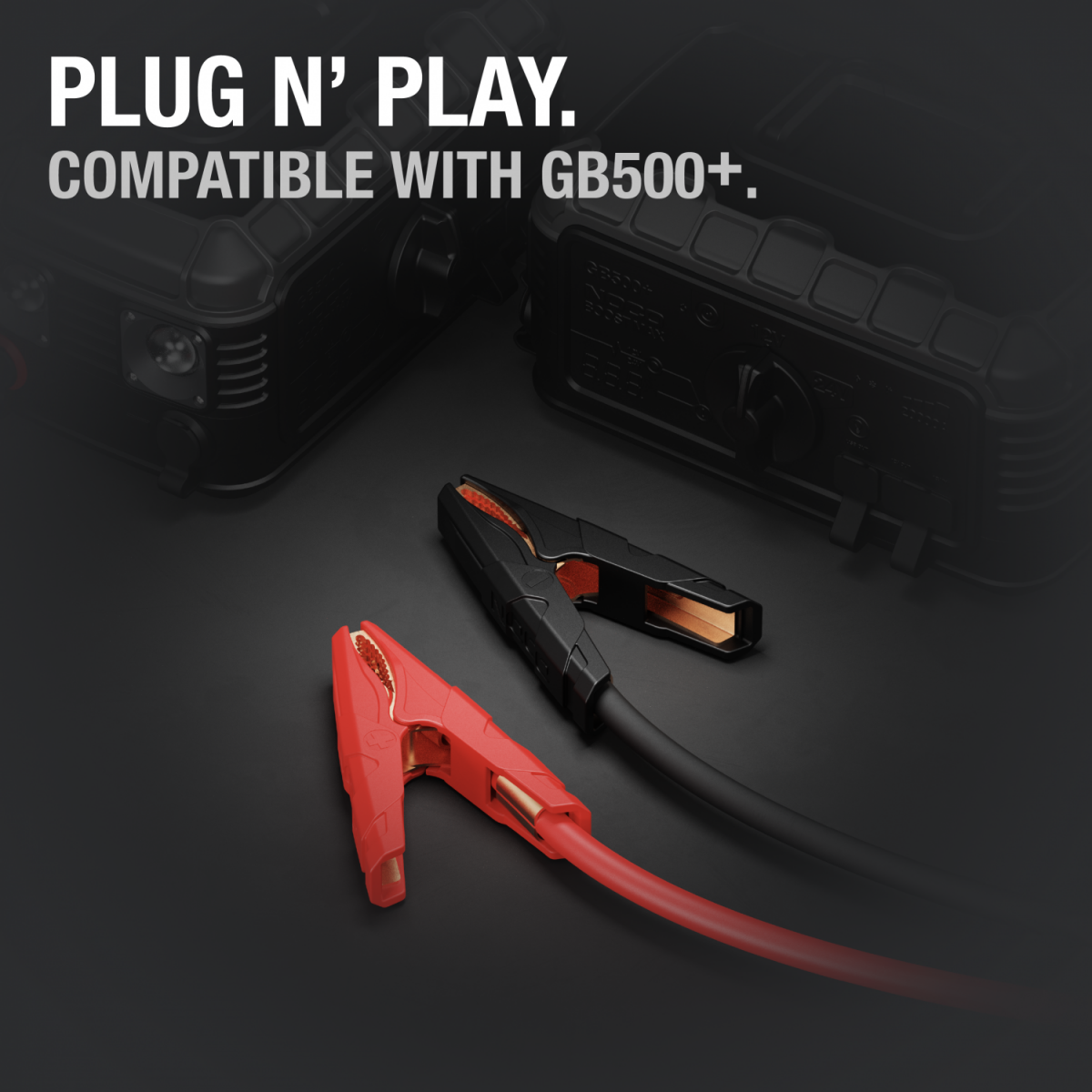 NOCO GBC005 Boost MAX 72 Inch 12v and 24v Battery Clamps New