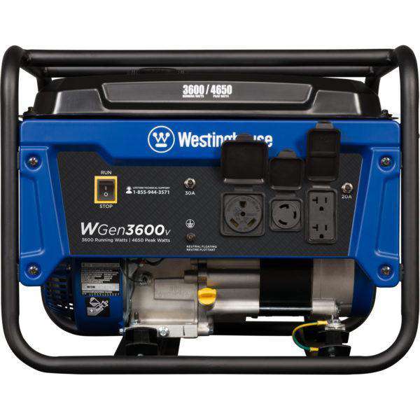 Westinghouse WGen3600v 3600W/4650W Portable Generator New
