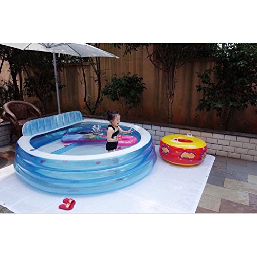 Family Swimming Pool Backrest Inflatable Baby Swimming Pool Ocean Ball Pool Child Adult Large 4-5 People