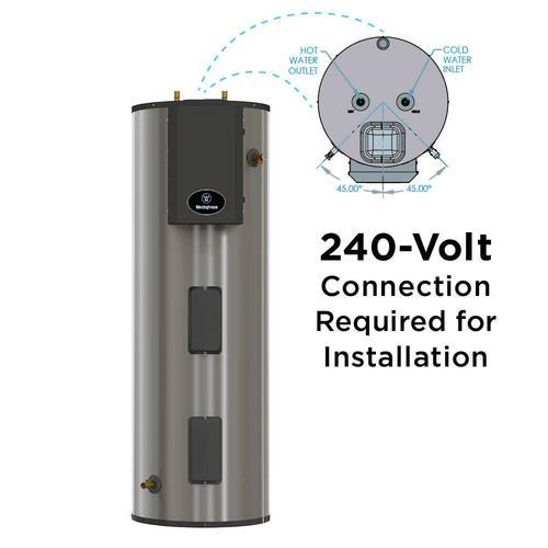 Westinghouse WEC080C3W165 80 Gal. Lifetime 16500W Electric Water Heater with Durable 316l Stainless Steel Tank New