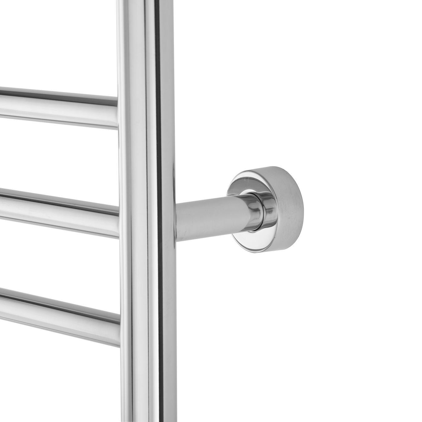 WarmlyYours TW-F10PS-HP Infinity Dual Connection 10 Bar Towel Warmer in Polished Stainless Steel New