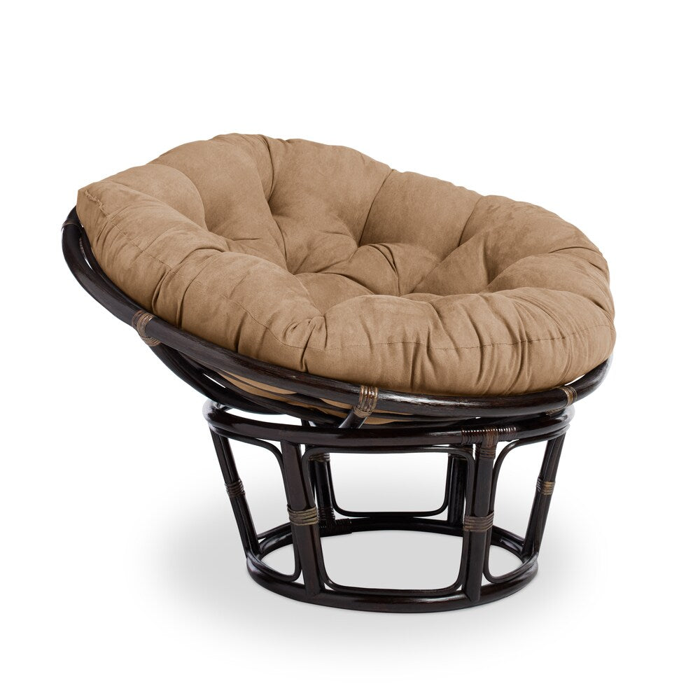 International Caravan Bali 42-Inch Papasan Chair with Cushion