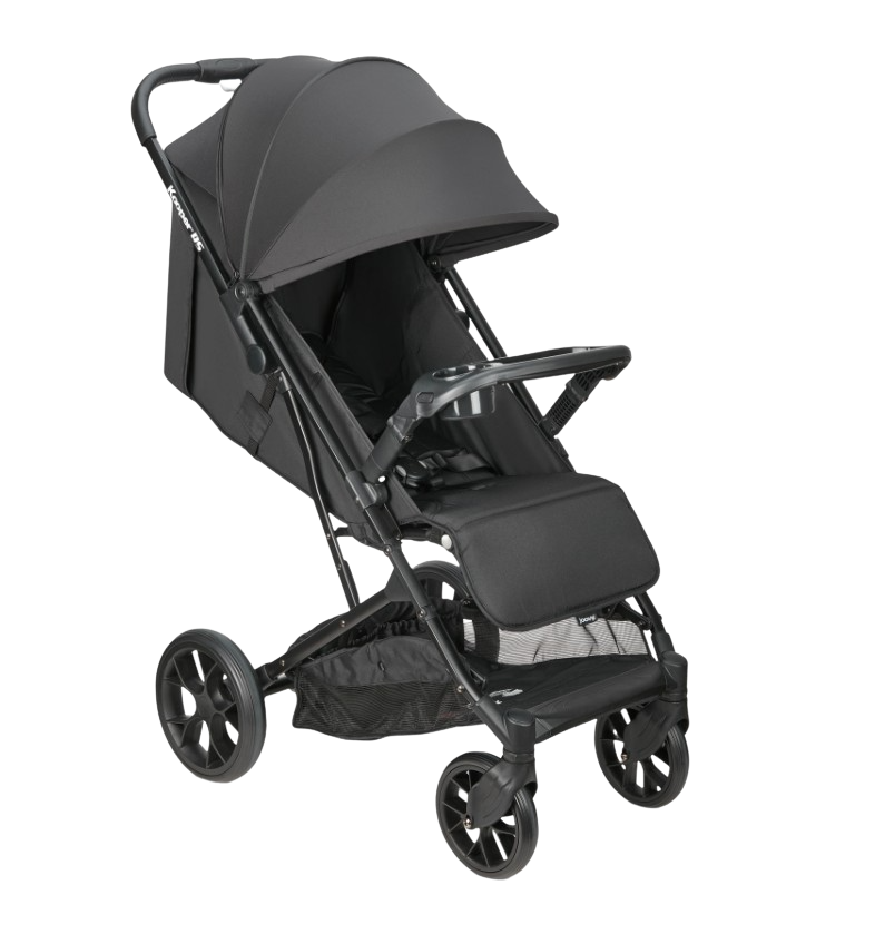 Joovy Kooper RS Single Stroller With Snack Tray Black New