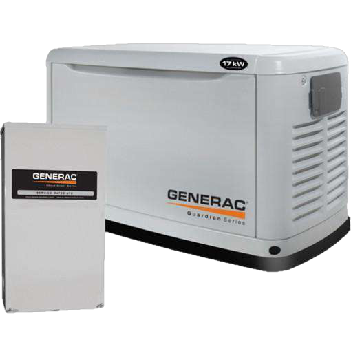 Generac/Honeywell 6053/6260 17kW Guardian Standby Generator w/ Smart Transfer Switch Manufacturer RFB