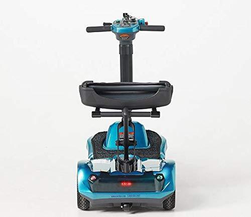 EV Rider Transport AF+ Automatic Folding Scooter Blue Open Box