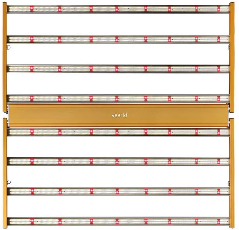 Yearld Pro 660W Full Spectrum LED Grow Light With 3920k White And 660nm Red New