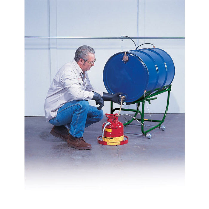 Justrite Drum Cradle For Moving And Setup Of Drums Weighing Up To 600 Pounds