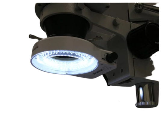 Amscope SM-3T-80S 7X - 45X Trinocular Zoom Stereo Microscope with 80 LED Light New