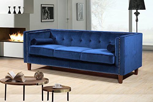 US Pride Furniture S5369N-S5372N-S Sofas, Blue